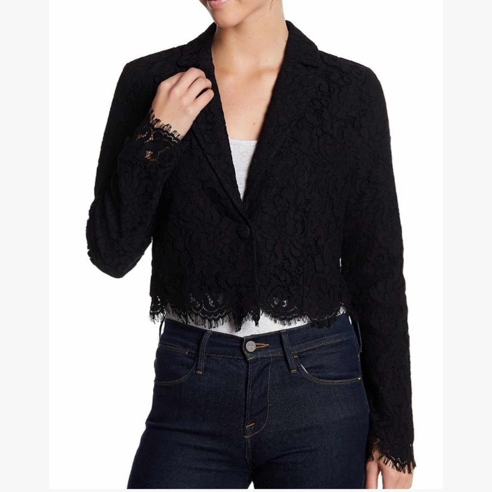 Cupcakes and Cashmere Berklee lace jacket 2 NWT